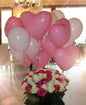 Balloons and Rose Bouquet